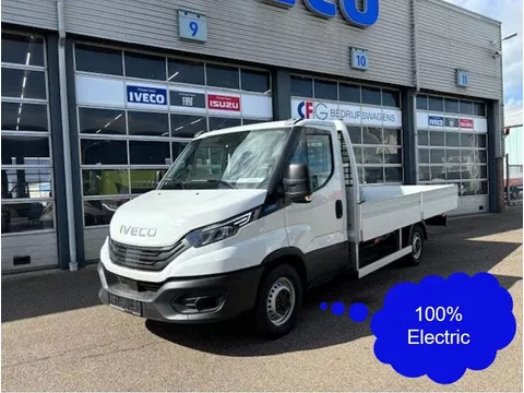 Iveco Daily Electric 38S14E 74 kW open laadbak