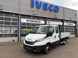 Iveco Daily 35C14A8 Dubbele cabine met open laadbak wb 3750 mm.